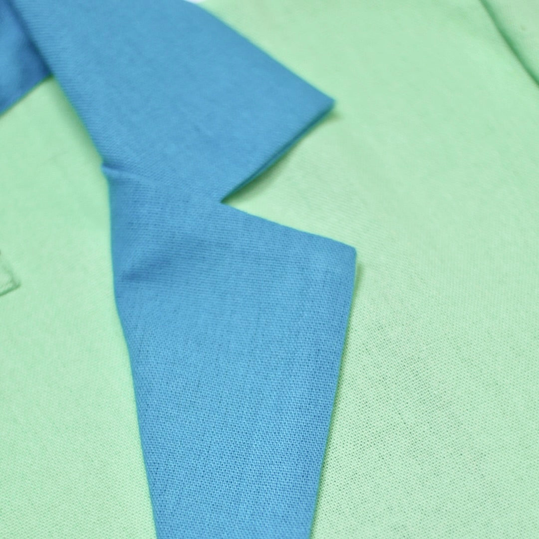 Blusa corta bicolor 🌈 (karol g)