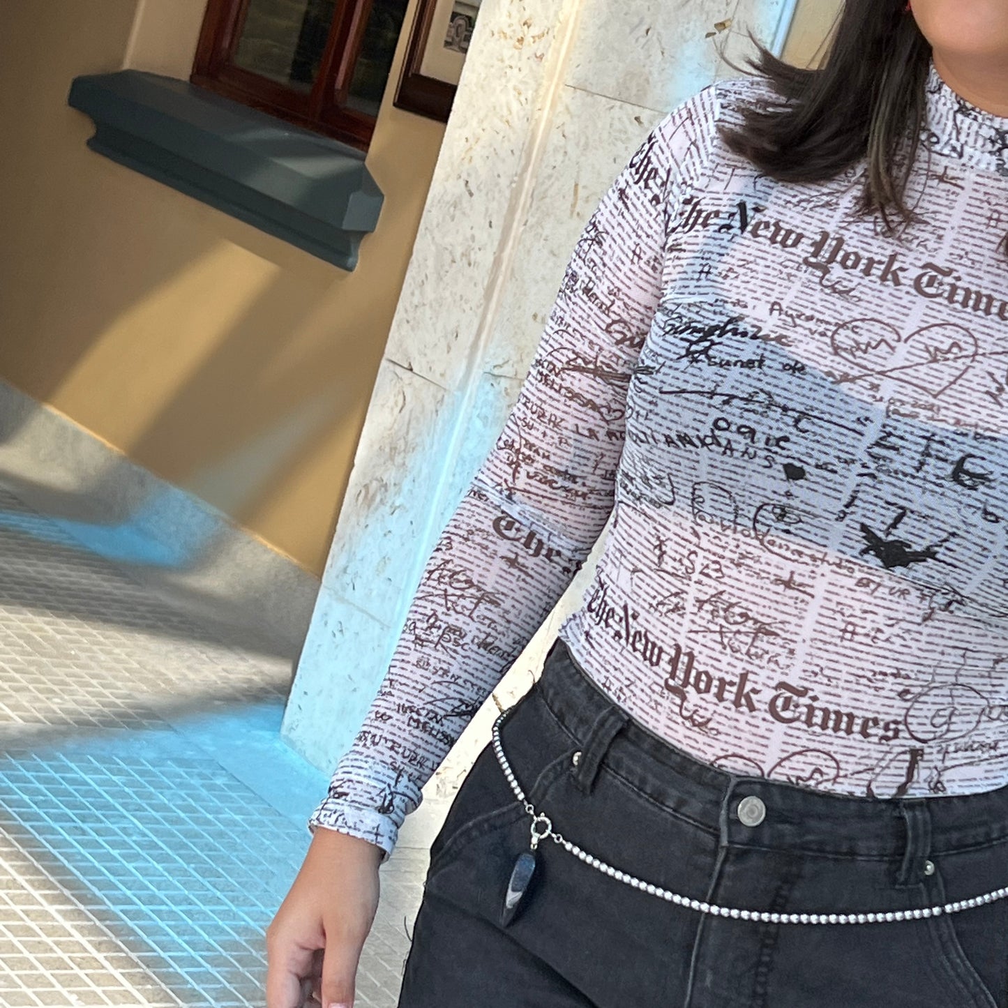Mesh top New York times