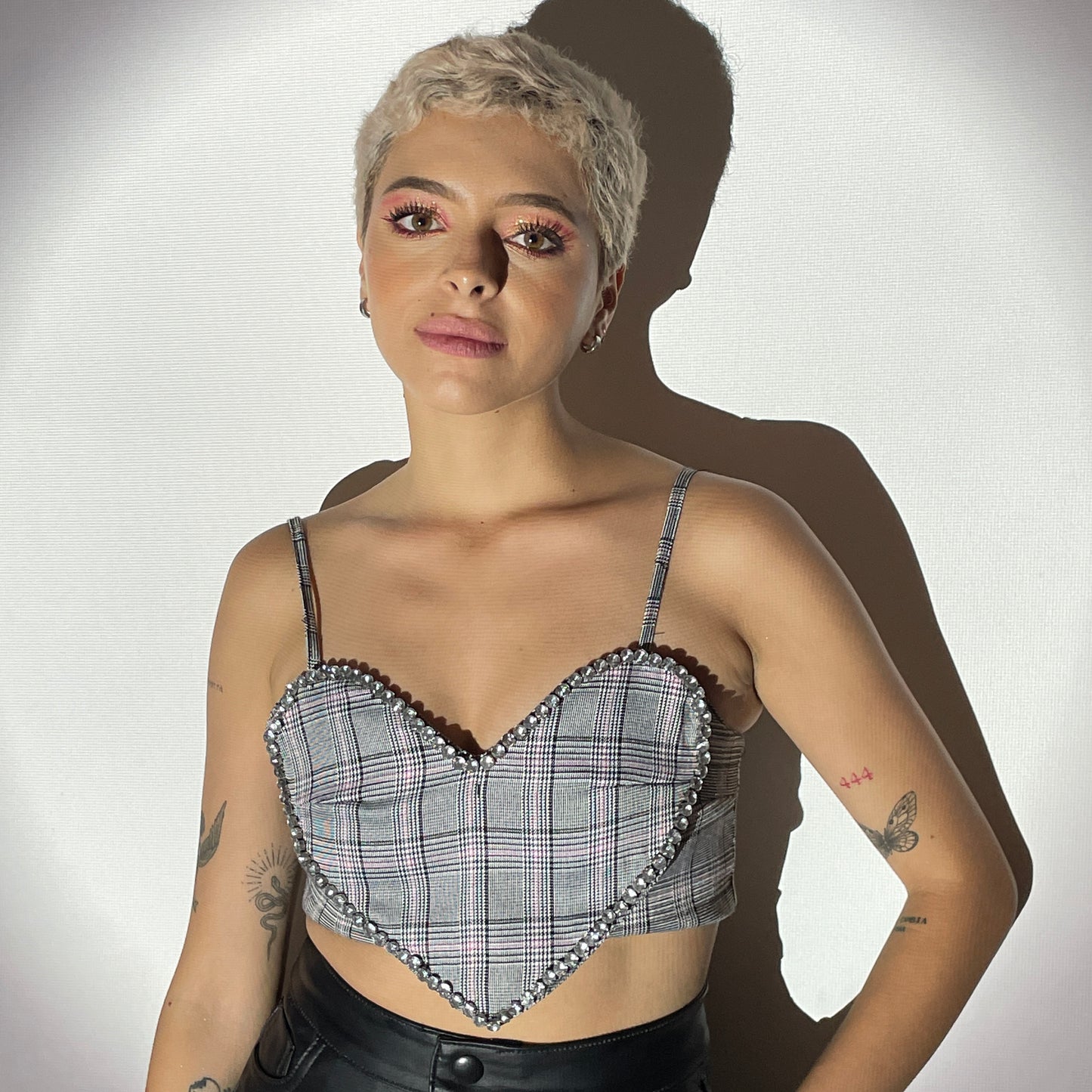 Love again crop top (dua lipa)