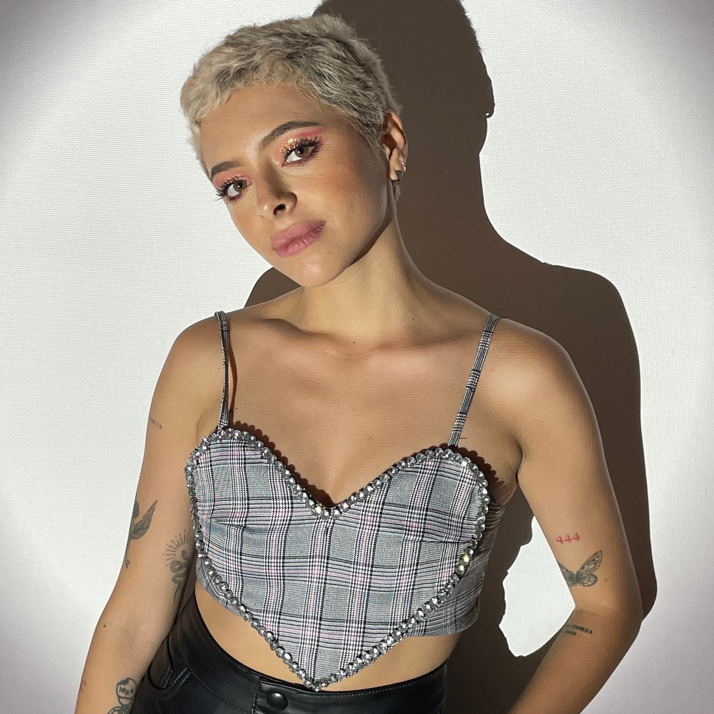 Love again crop top (dua lipa)