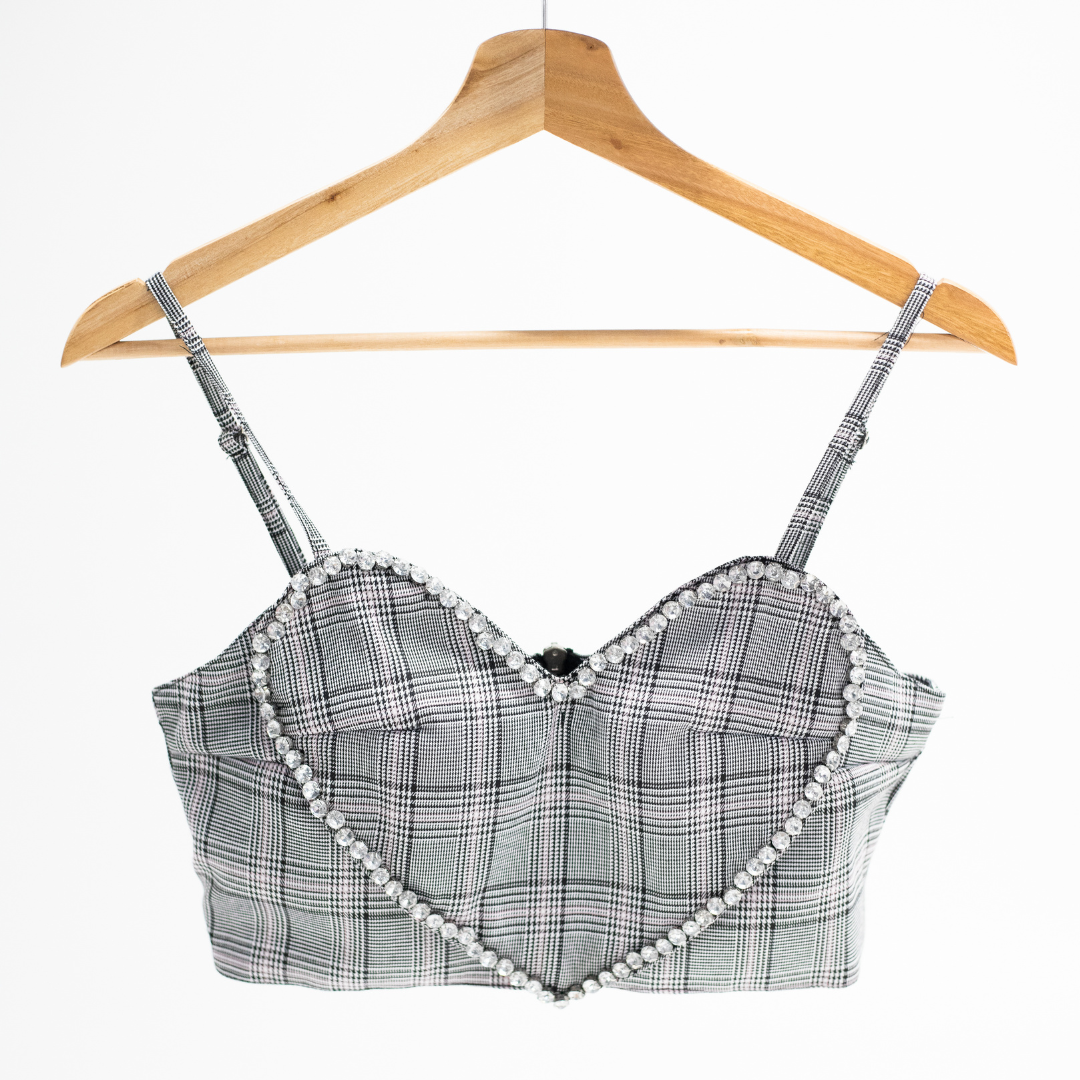 Love again crop top (dua lipa)