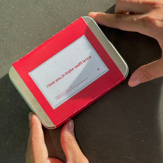 mixtape vol 1: "i love you, in taylor swift lyrics"