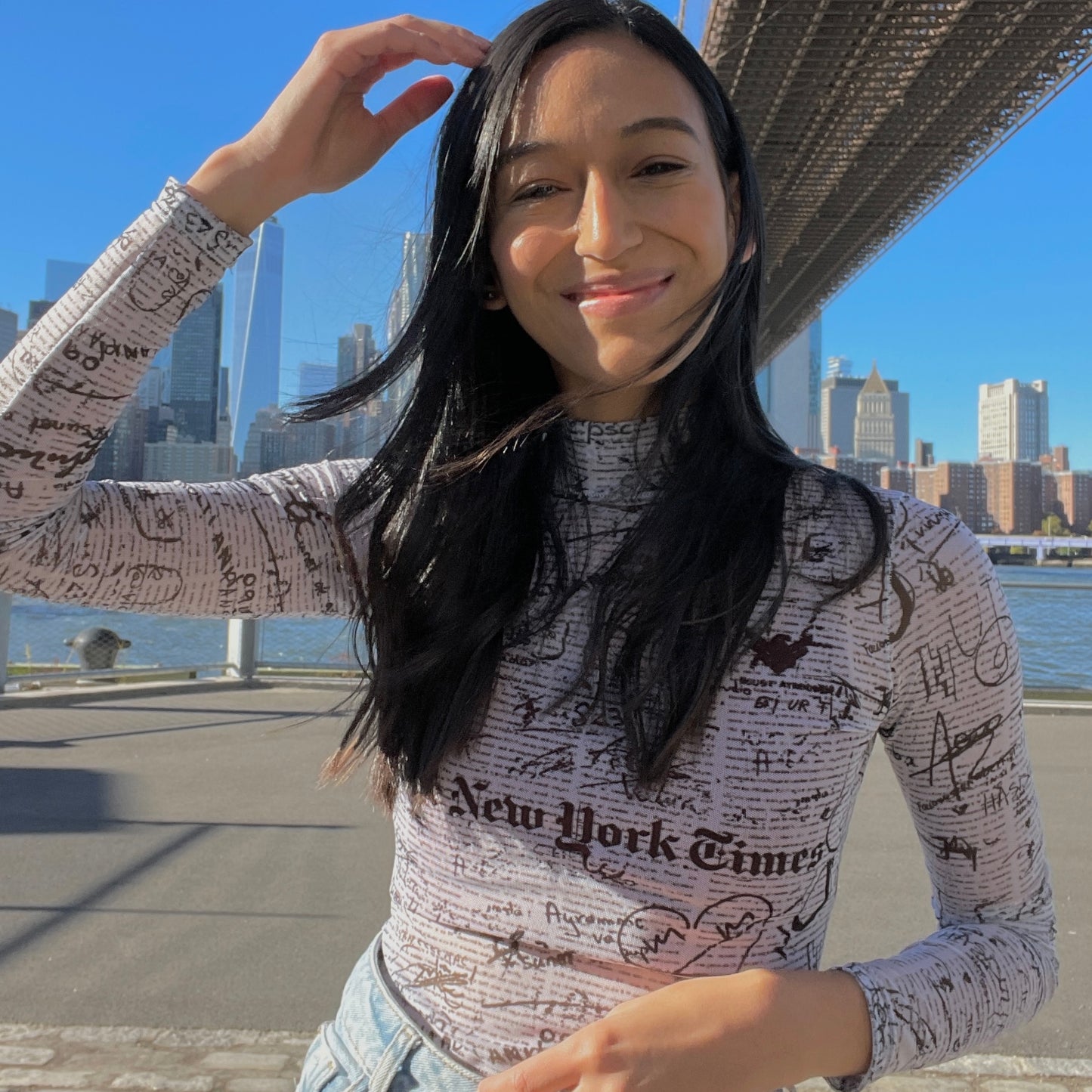 Mesh top New York times