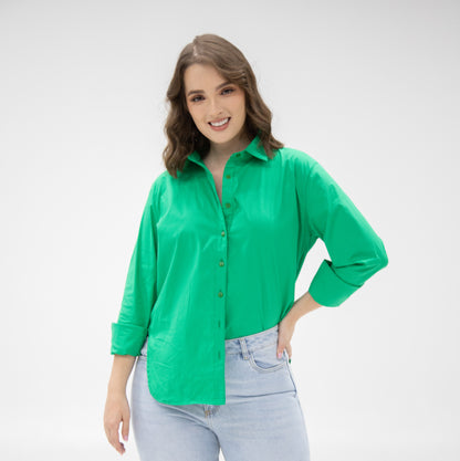 Blusa camisera botones