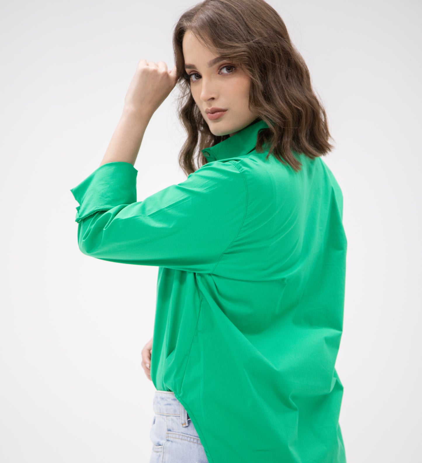 Blusa camisera botones